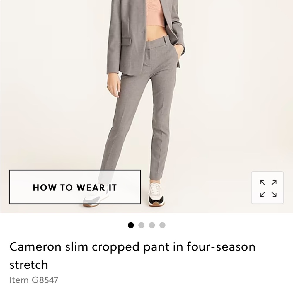 J. Crew Cameron Slim Pants -Size 6